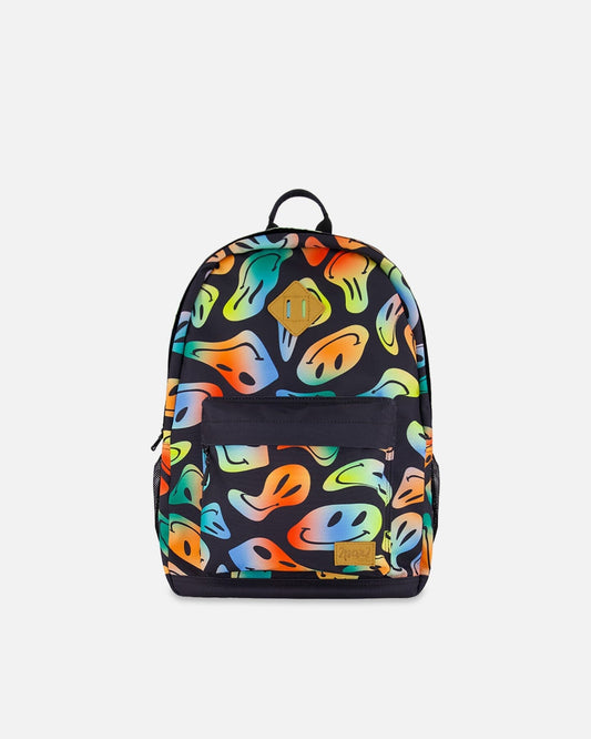 Kids Backpack Smiley Face Boy