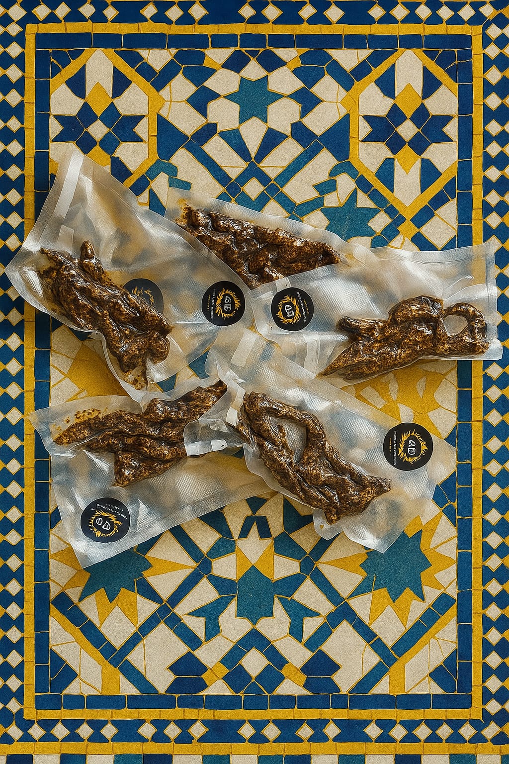 Benkiran Cured & Dried Beef Meat - Moroccan Gueddid 200g