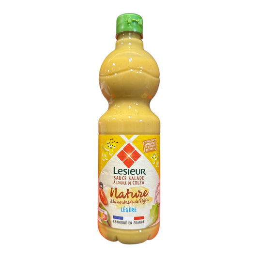 Lesieur Nature Salad Dressing with Dijon Mustard – Light (500ml)