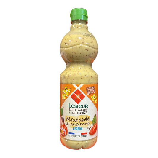 Lesieur Old-Style Mustard Salad Dressing – Light (500ml)