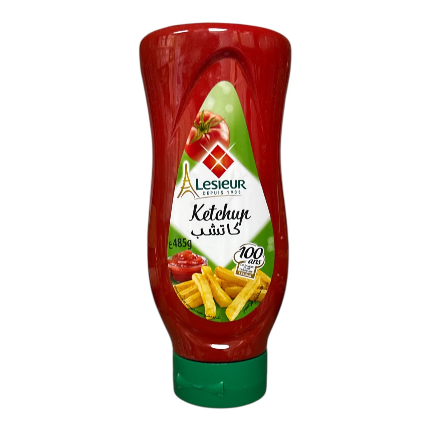 Lesieur Ketchup 485 g – Rich Tomato Sauce for Fries, Burgers & Meals