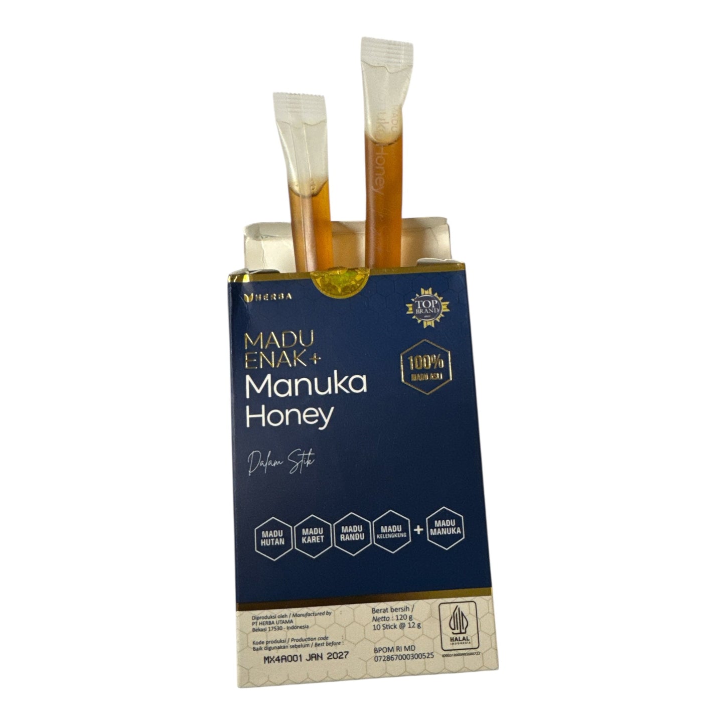 Madu Enak + Manuka Honey – Premium Honey Sticks (10 x 12g)