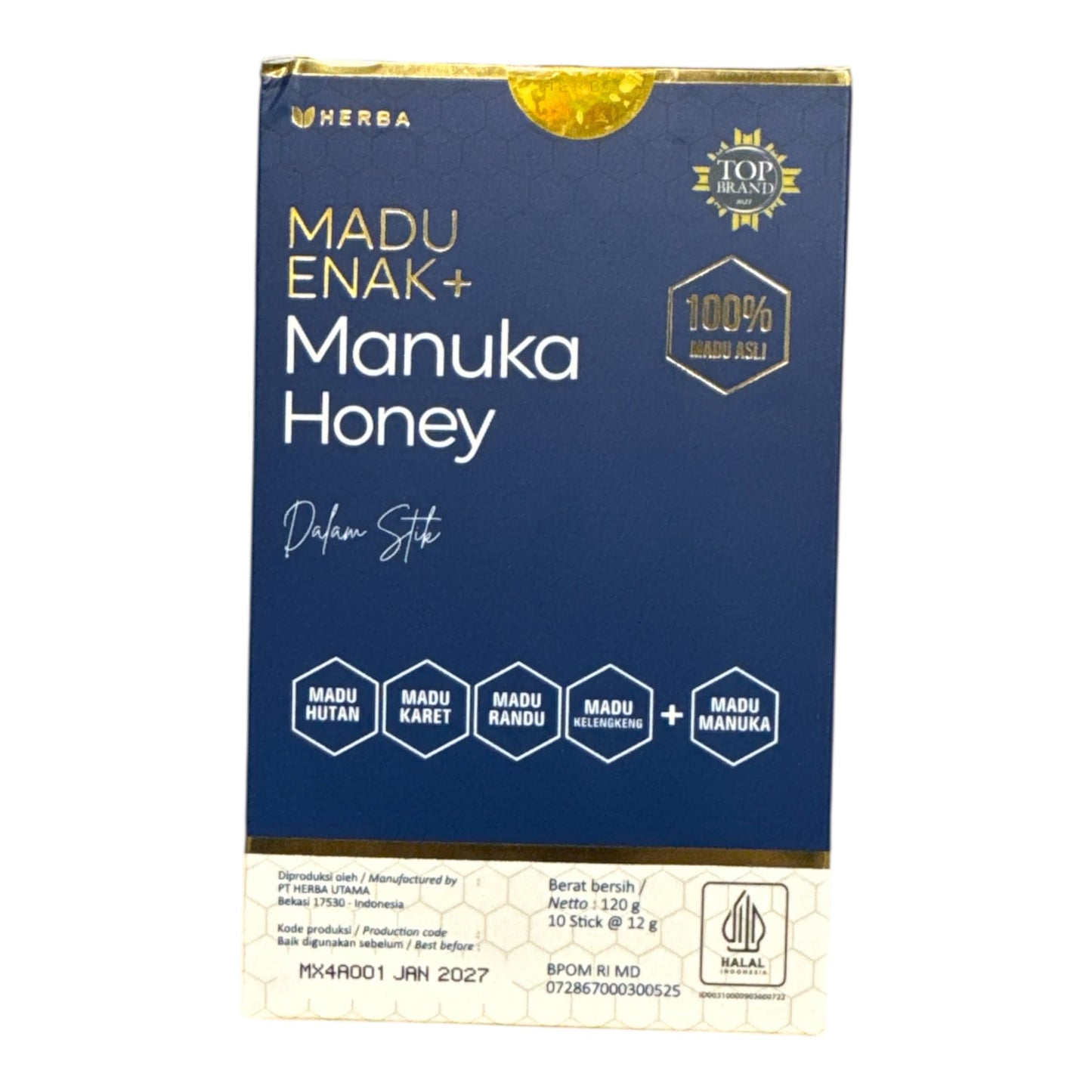 Madu Enak + Manuka Honey – Premium Honey Sticks (10 x 12g)