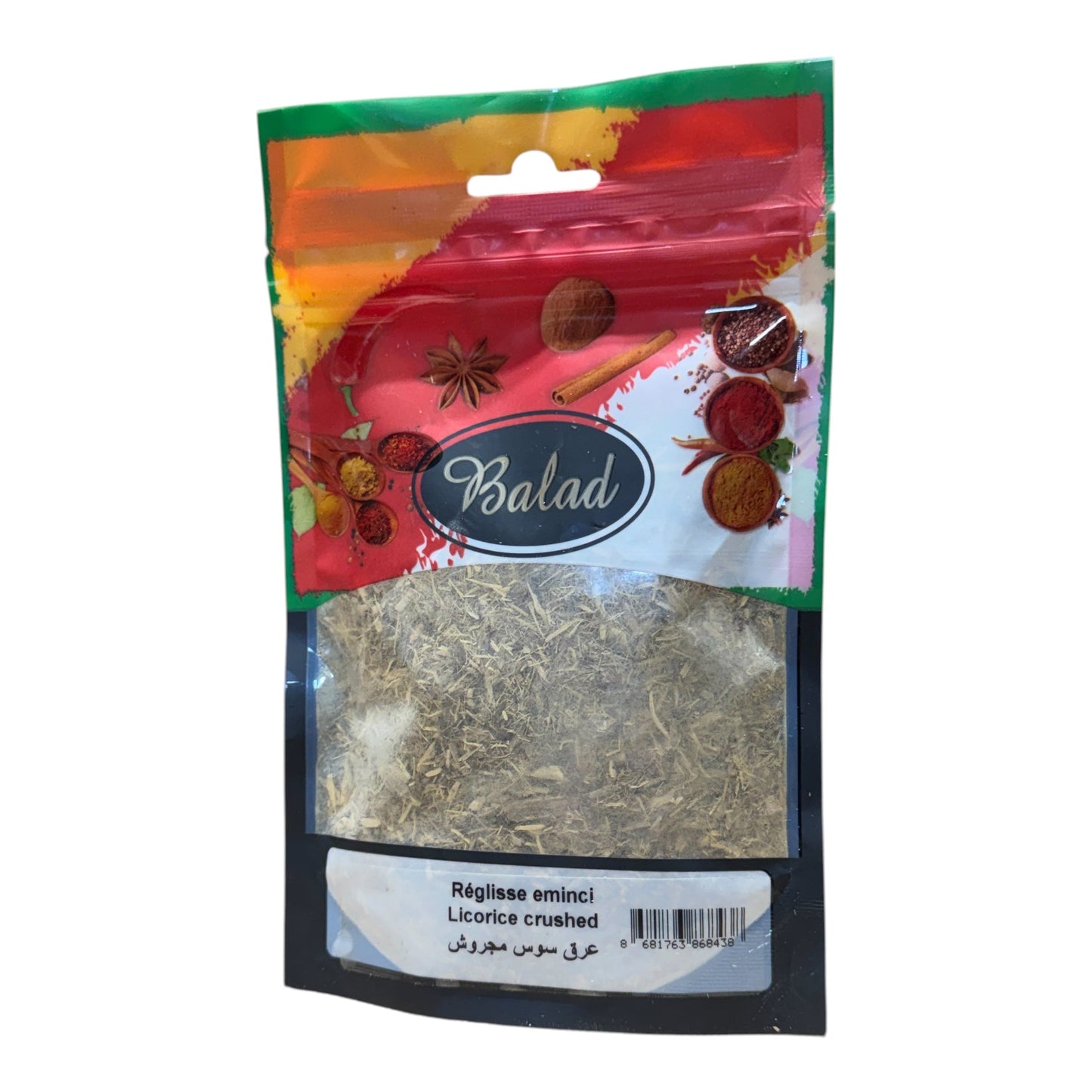 Balad Racine de réglisse broyée 80g (réglisse, Ark Souss)