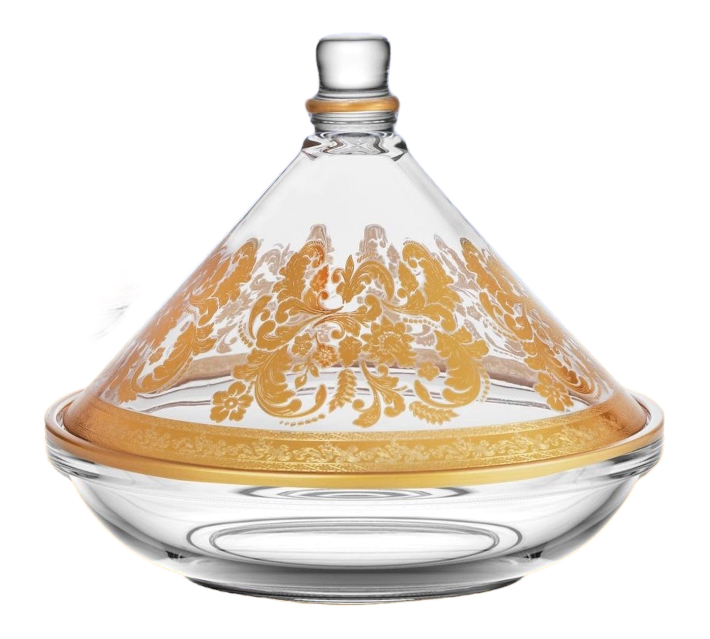 Mazyana Glass Tagine Display 28cm