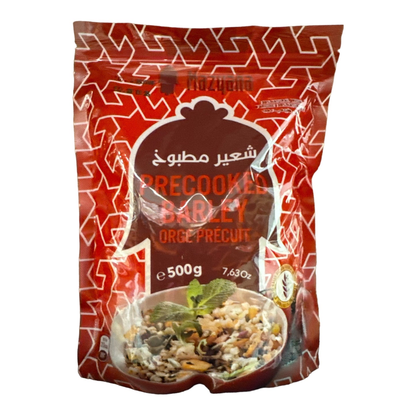 Natural Precooked Barley Mazyana 500g