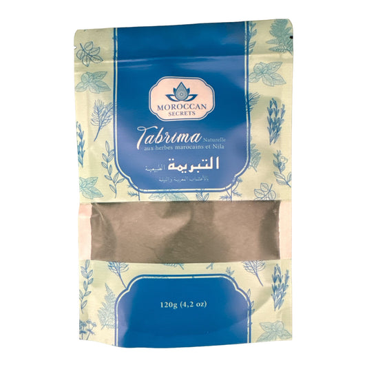 Morocan Secrets Natural Tabrima with Herbs and Nila 120g