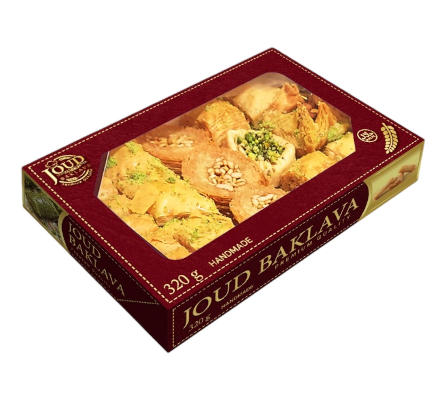 JOUD Handmade Assorted Baklava tray 320g