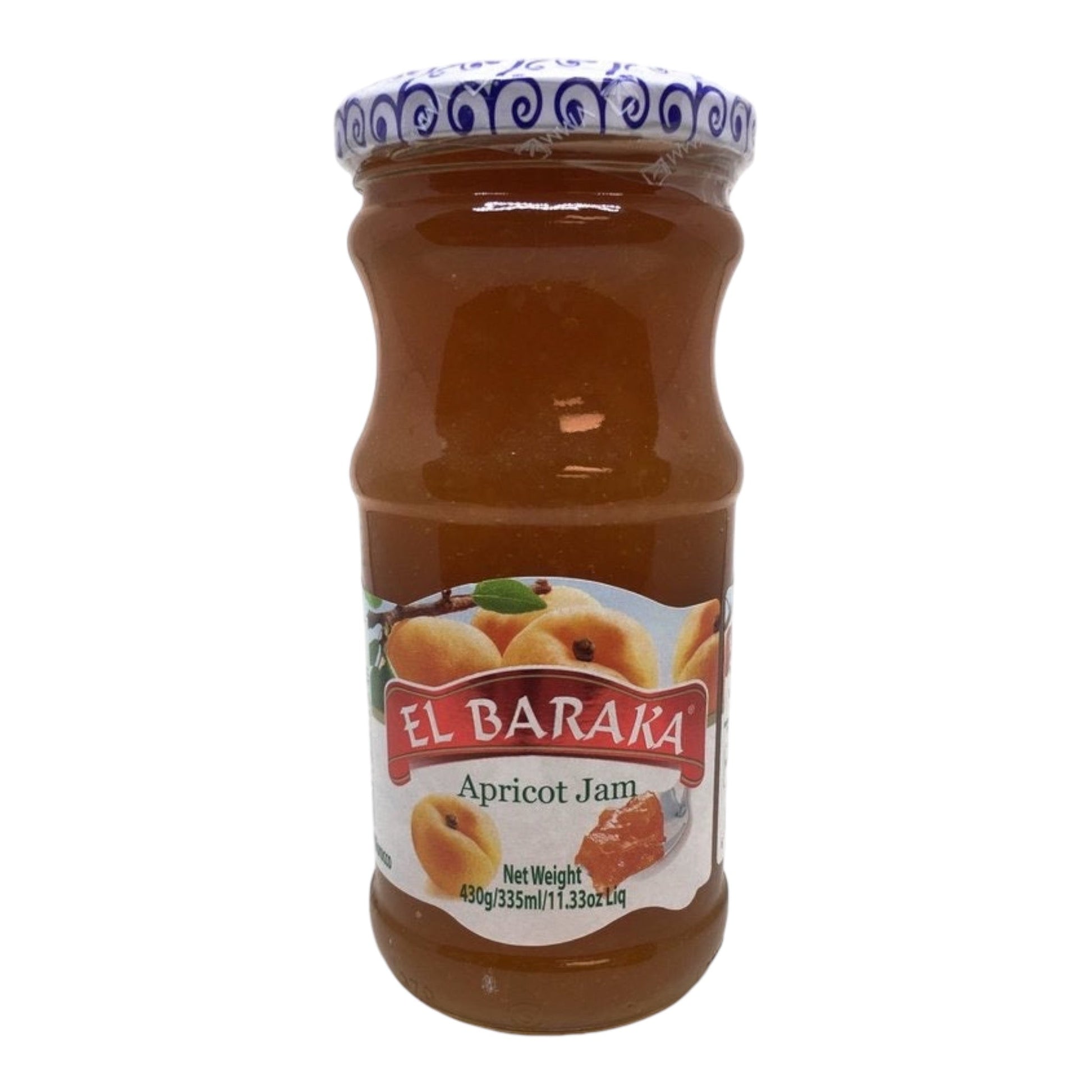 Elbarraka Jam 430g Jam Zaytunamart.ca Apricot