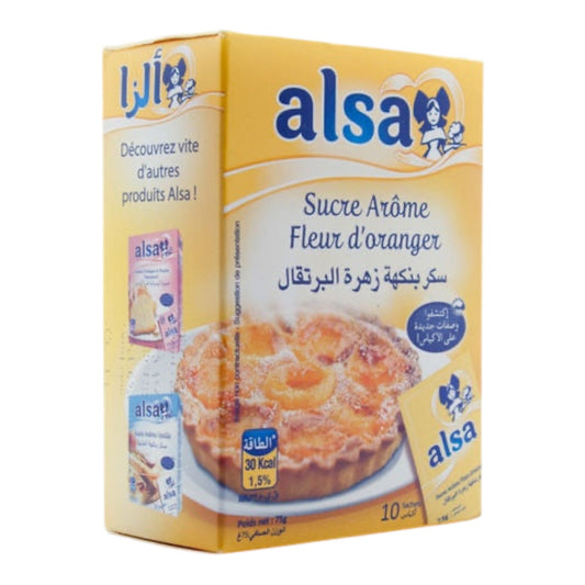 Alsa Orange Blossom Sugar 10x7g