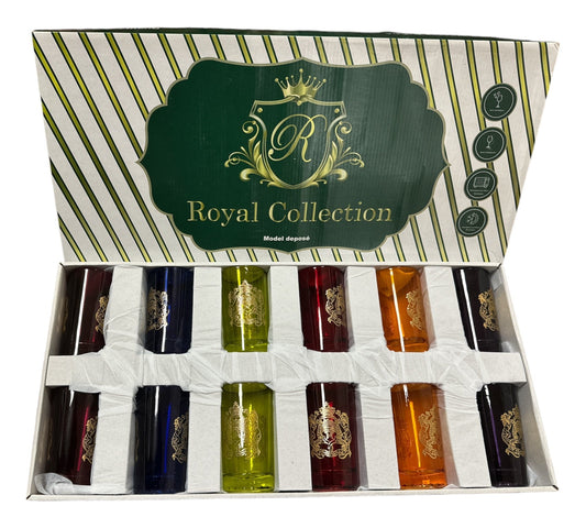 Tea cups Royal Collection 12Pack Medium