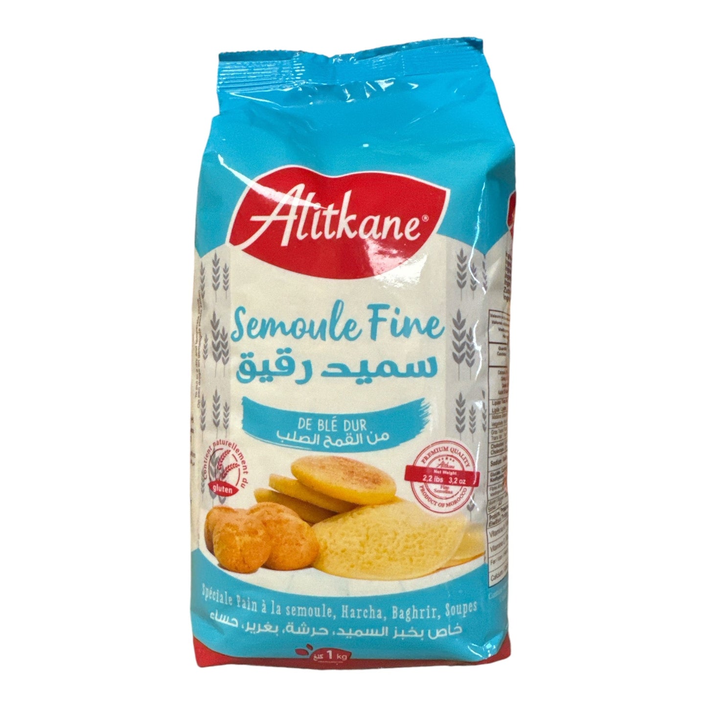 Alitkane Semolina Fine 1kg