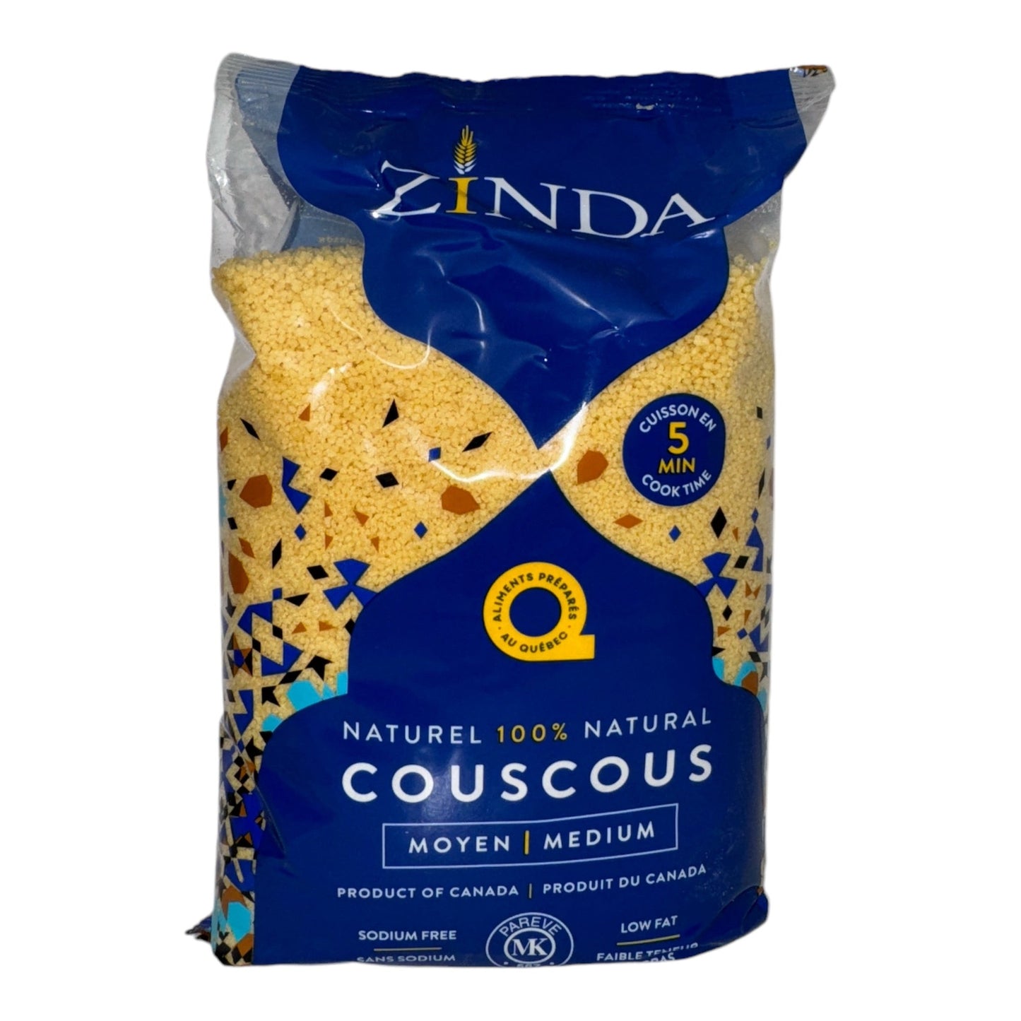 Couscous medium Zinda 907g