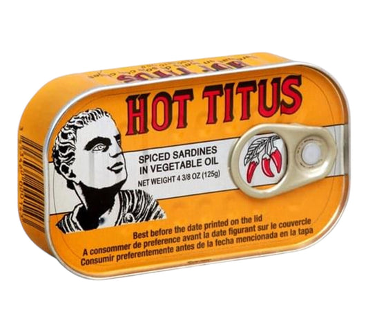 Titus Sardines in Spicy Soya Oil 125g