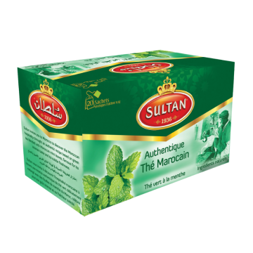 SULTAN Tisane Green tea with Mint 20 bag