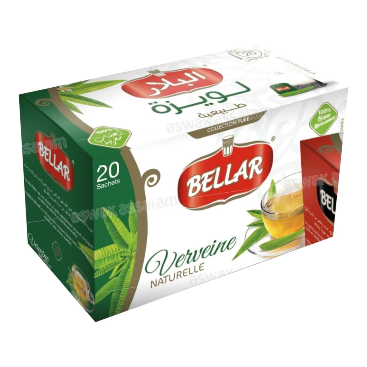 BELLAR Tisane Narueal Verbena Moroccan Herbal Tea 20x bag