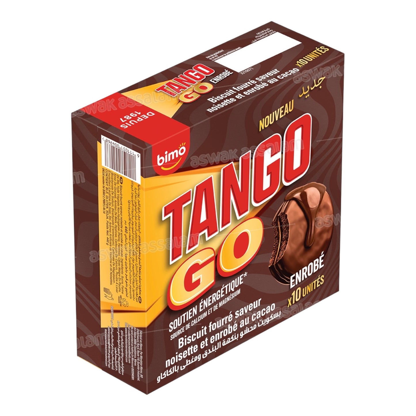 Bimo TANGO GO Chocolate Cookie 10x44g