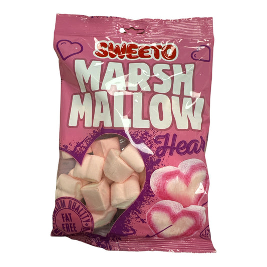 Sweeto Halal Marshmallow Heart 140g