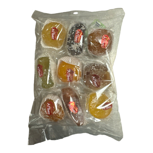 AlTaer Candied Fruit Assortment Mozaik 325g / 9 pieces