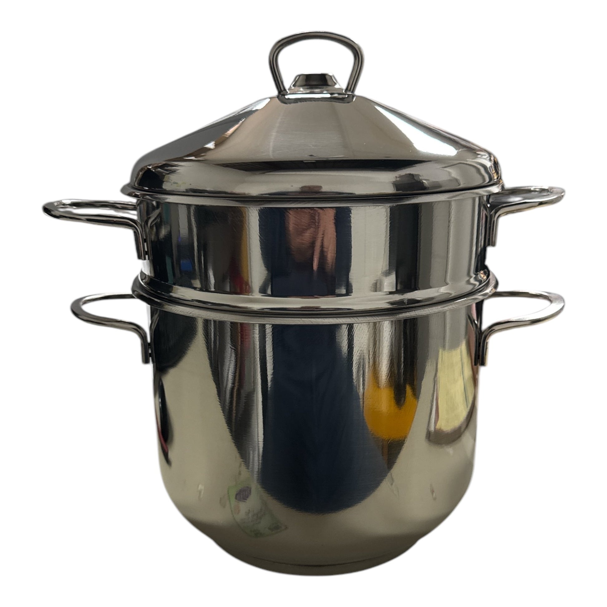 Couscousier Pot Stainless Steel Steamer BERLIN Magrib HOME ZaytunaMart.ca