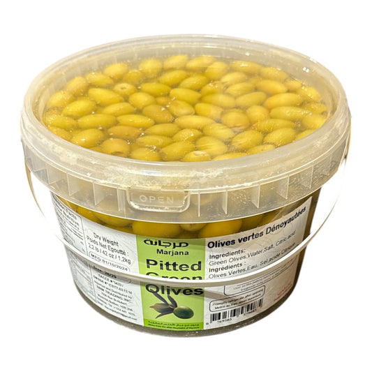 Marjana Pitted Green Olive 1.2kg net