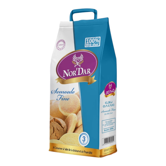 NorDar Semolina Fine 3kg