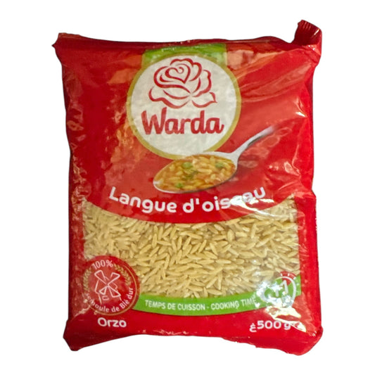 Warda Pasta bird tangue Orzo TLITLI 500g Pasta ZaytunaMart.ca