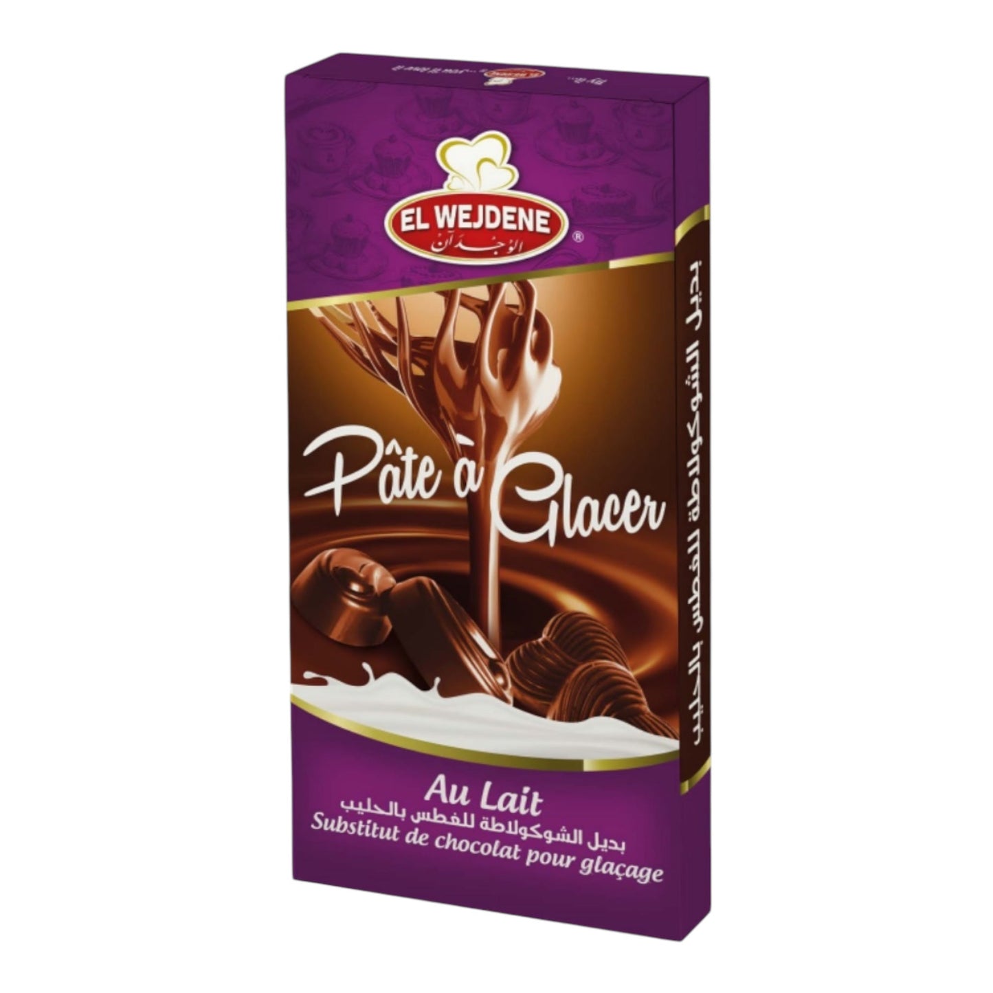 El Wejdene Icing Paste Milk Chocolate Pate à Glacer au Lait 250g