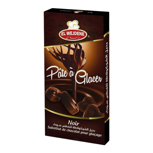 El Wejdene Icing Paste Dark Chocolate Pate à Glacer Noir 250g