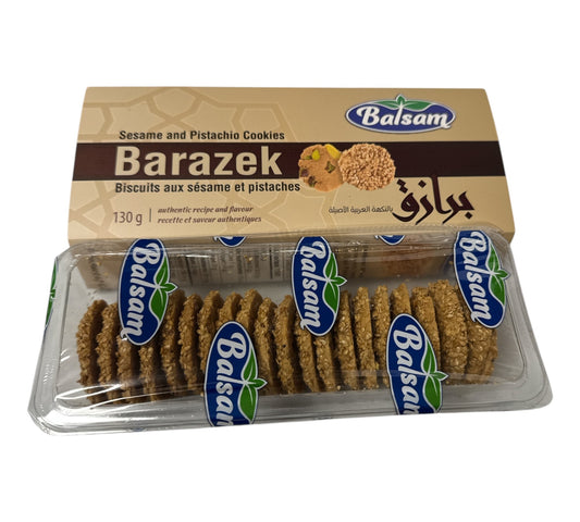 Balsem Barazek Sesame and Pistachio Autentic Cookies 130g