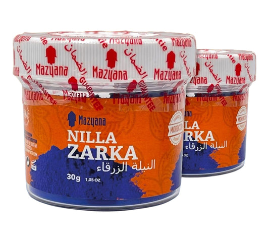 Mazyana Pure Natural Bleu Nila Zarka powder 30g