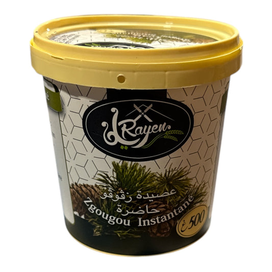 Tunisian Authentic I stant Assidat Zgougou Paste Rayan 500g FOODS ZaytunaMart.ca