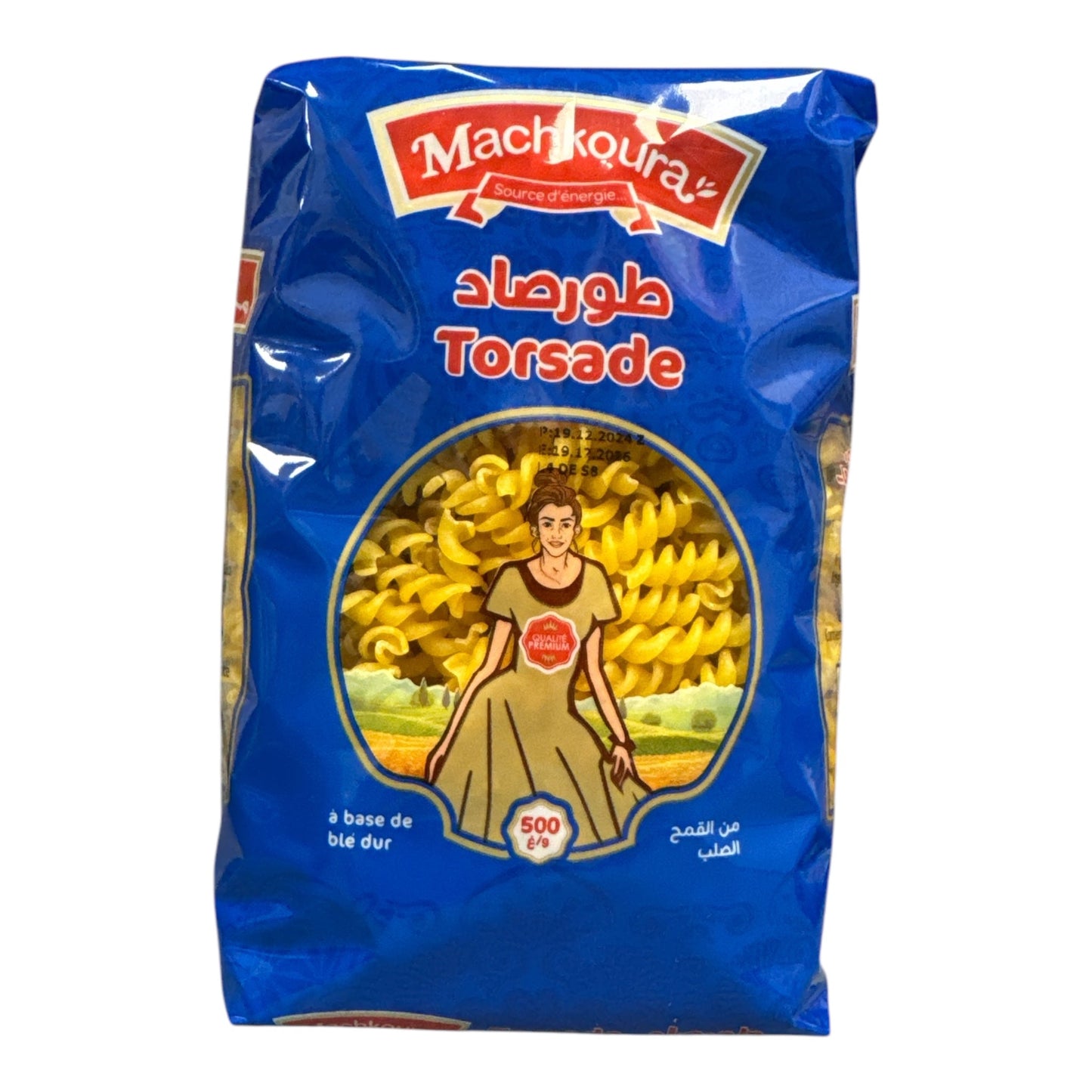 Machkoura Pasta Torsade 500g Couscous Zaytunamart.ca