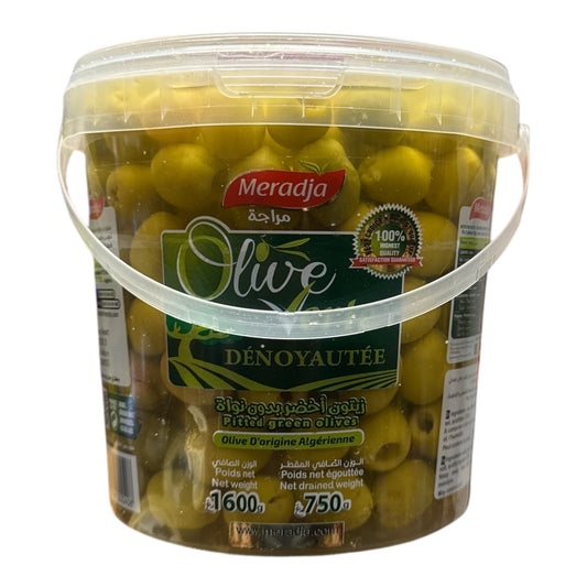 Meradja Pitted Green Olive 750g net