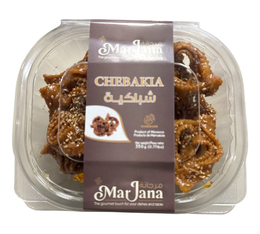 MarJana Moroccan Gâteau Chebakia (made by maison Serraj) 350g