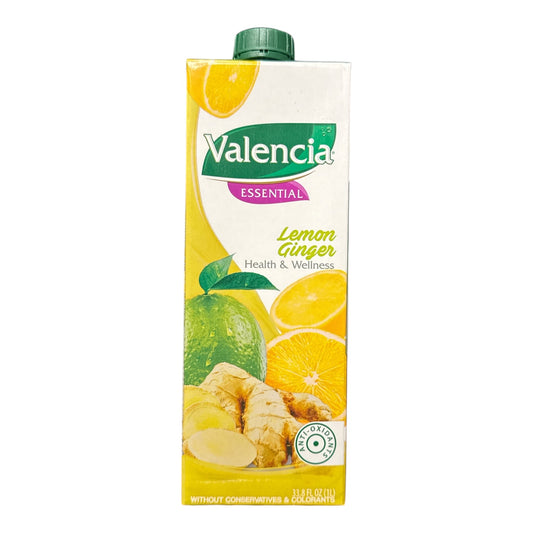Valencia Essential Lemon and Ginger Juice 1L