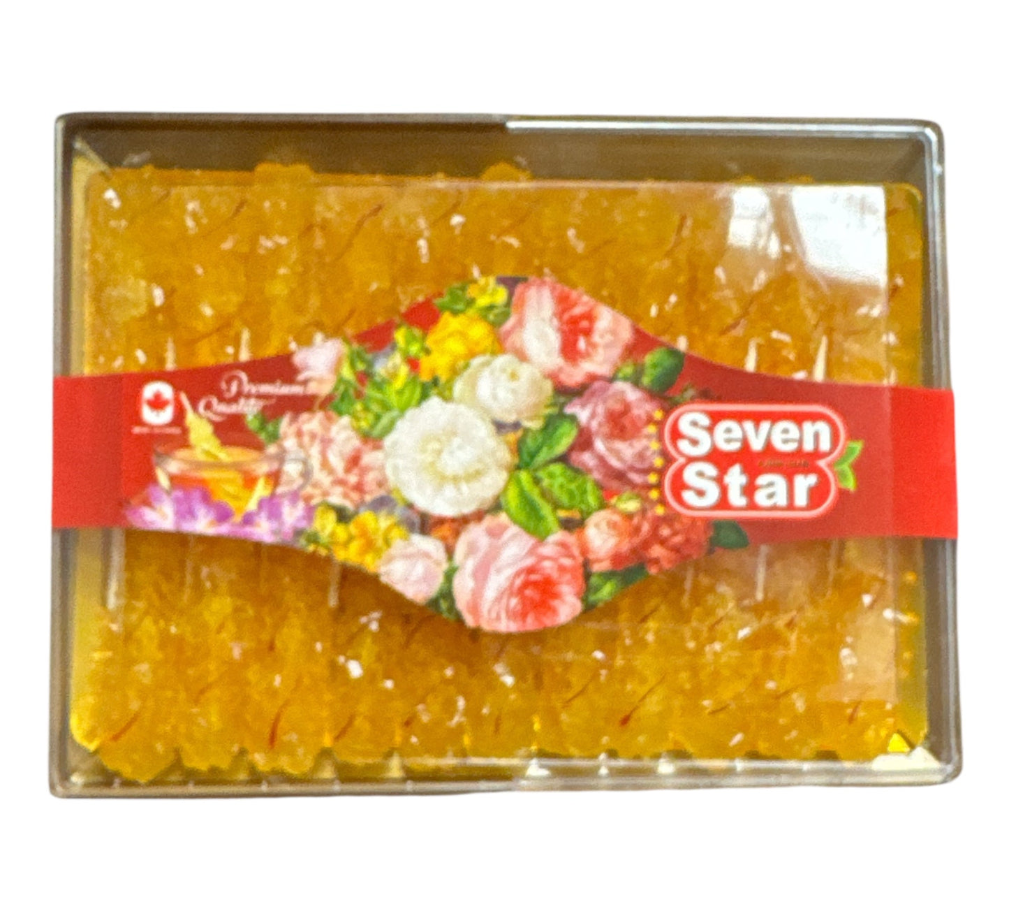 Seven Satr Saffron Rock Sugar Candy  22 Sticks