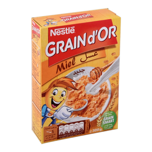 GRAIN D’OR Cereal Miel Honey 300g FOODS ZaytunaMart.ca