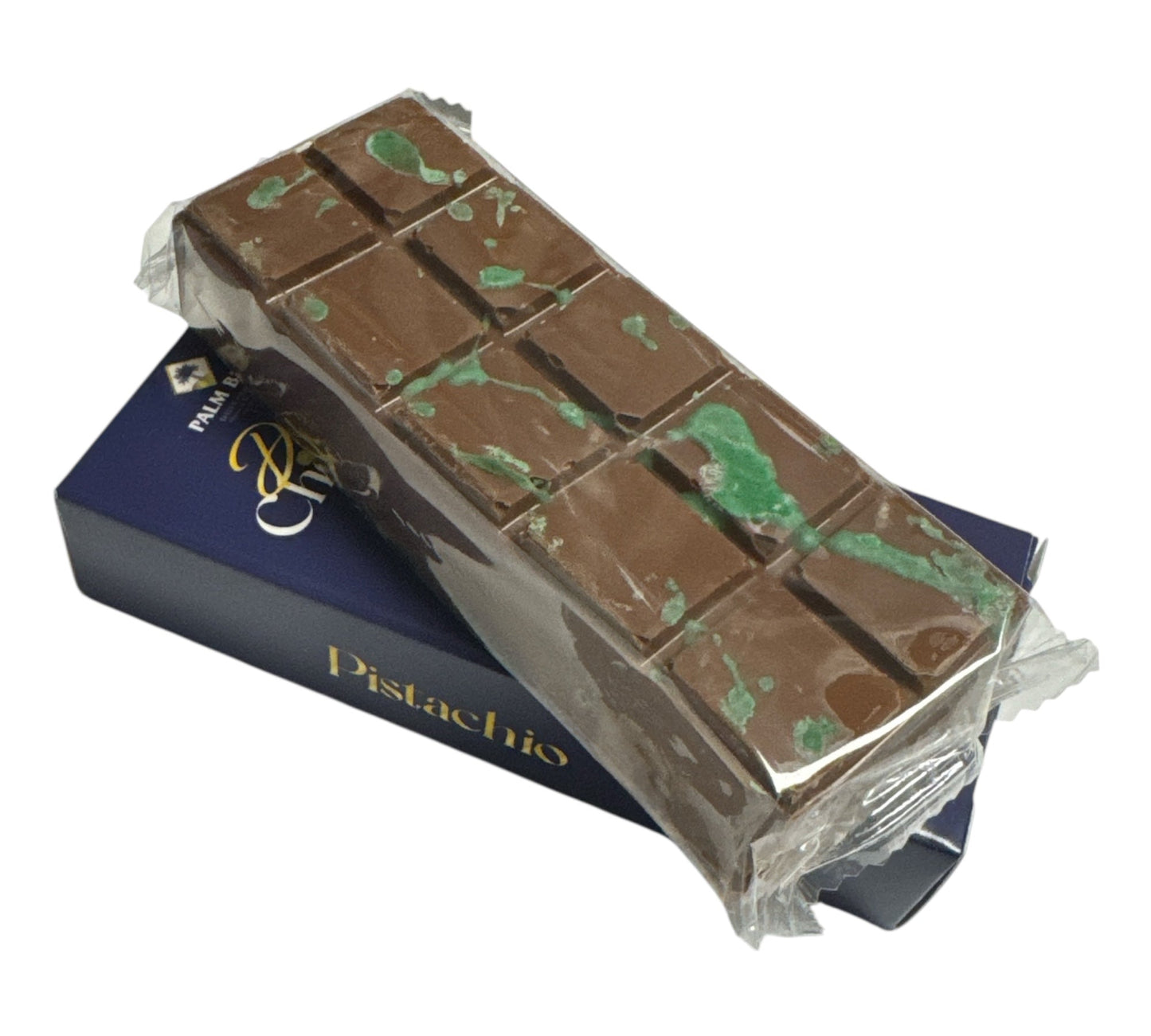 PALM BITES Dubai Pistachio Kunafa Chocolate Bar 110g