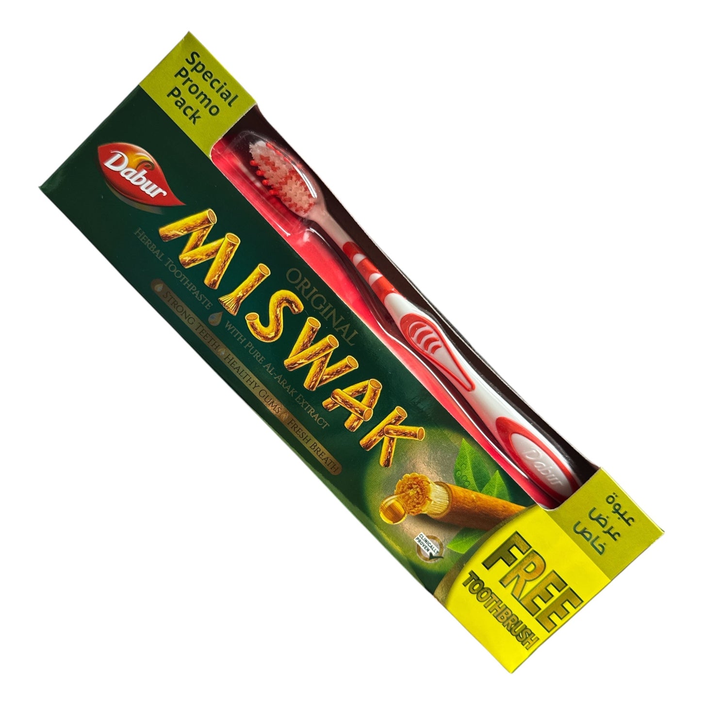 Dabur MISWAK Herbal Toothpaste with Al-Arak 190g