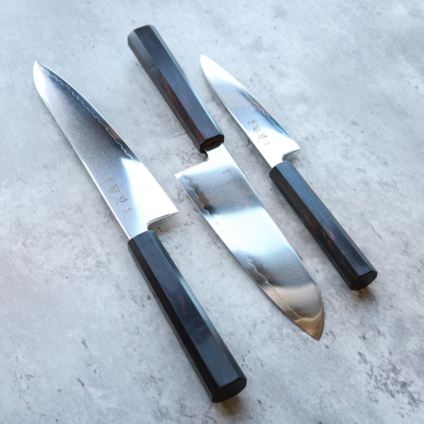 Hatsukokoro Hikari Three Piece Kit (Santoku)