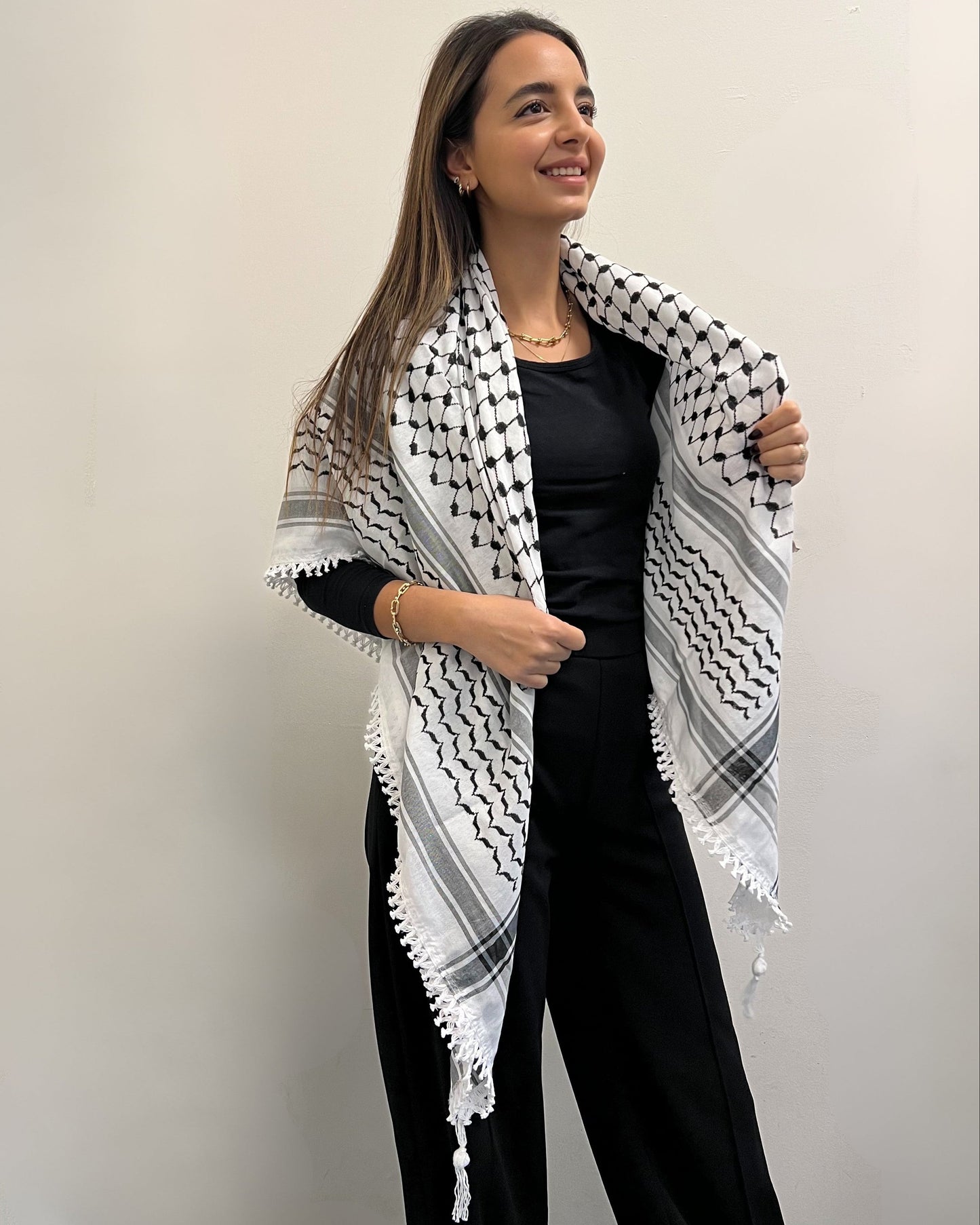 Lightweight Classic Kufiya (Keffiyeh) | Made in Jordan