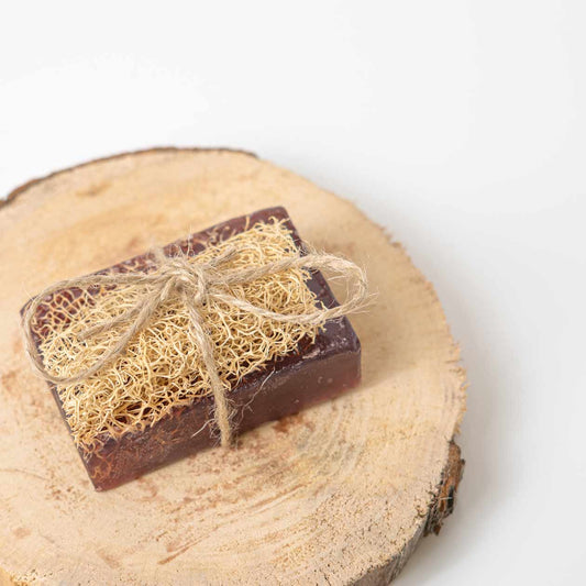 Loofah Soap: Charcoal