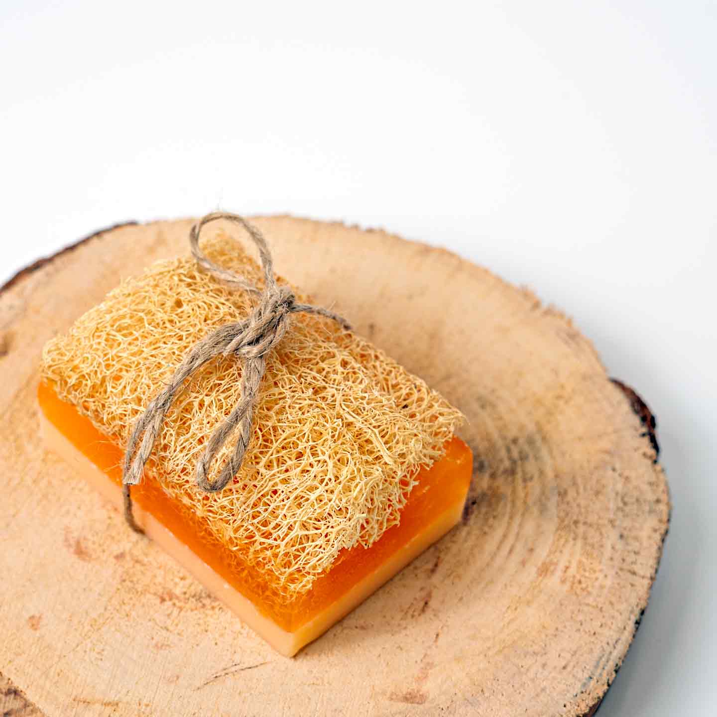 Loofah Soap: Goat Milk & Honey