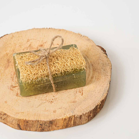Loofah Soap: Olive Oil