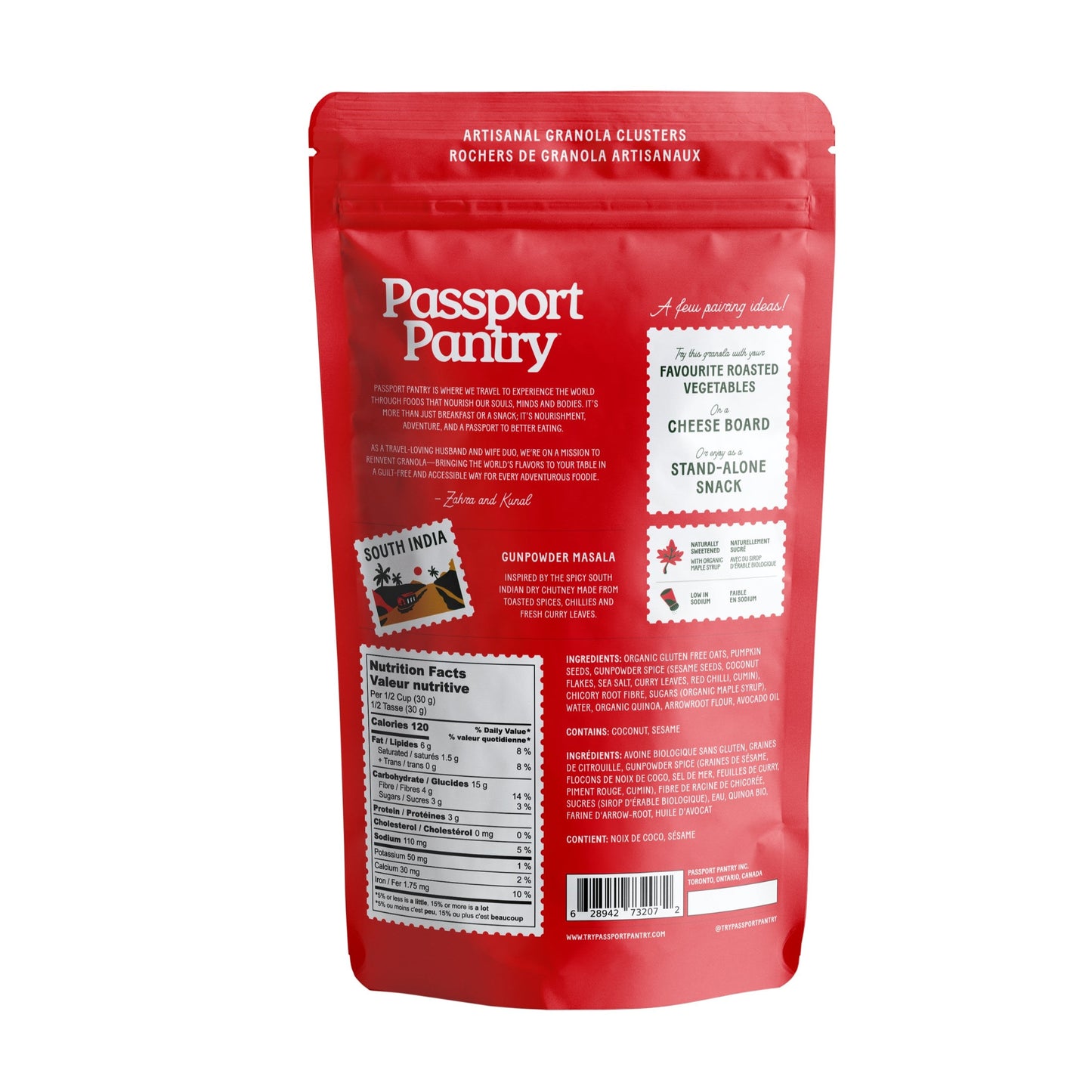 Gunpowder Masala | Savoury Granola Bites