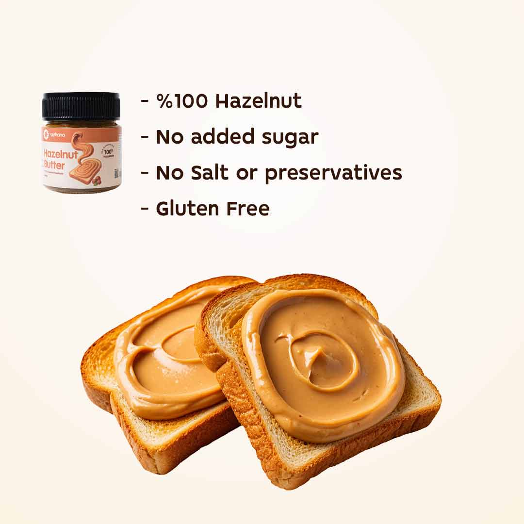 Rayhana 100% Hazelnut Butter