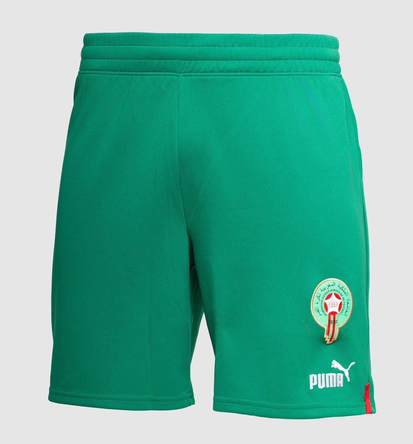 Junior Morocco AFCON 2025 Home Jersey with Short - Red and Green (HAKIMI)