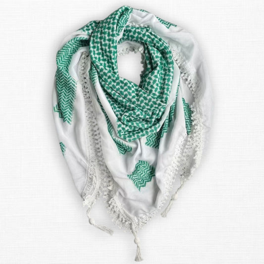 Bold Kufiya (Keffiyeh) | Green