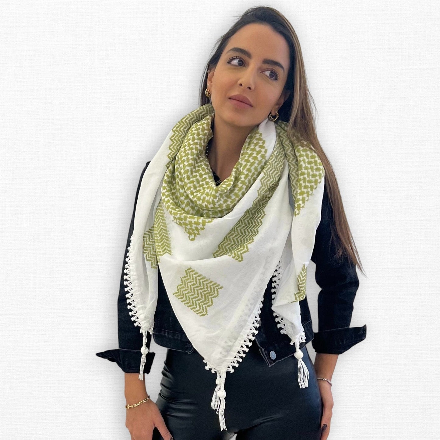 Keffieh audacieuse | Olive